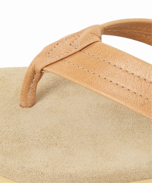 ISLAND SLIPPER(アイランドスリッパ)の「【ISLAND SLIPPER / アイランドスリッパ】別注 LEATHER×SUEDE サンダル(サンダル・メンズ・ブラック/ベージュ/ブラウン・8/10/9/7)」の22枚目の写真