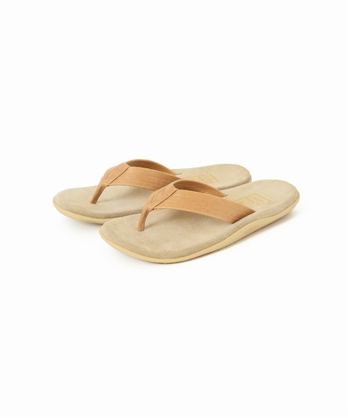 ISLAND SLIPPER(アイランドスリッパ)の「【ISLAND SLIPPER / アイランドスリッパ】別注 LEATHER×SUEDE サンダル(サンダル・メンズ・ブラック/ベージュ/ブラウン・8/10/9/7)」の11枚目の写真