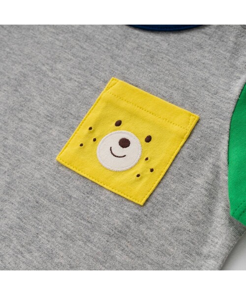 HOT BISCUITS（ホットビスケッツ）の「【WEB限定カラーあり】ポケット付き半袖Ｔシャツ（Tシャツ/カットソー・キッズ・ホワイト/ロイヤルブルー/グレー/オレンジ/ピンク・100cm/110cm/90cm/120cm/80ｃｍ）」の22枚目の写真