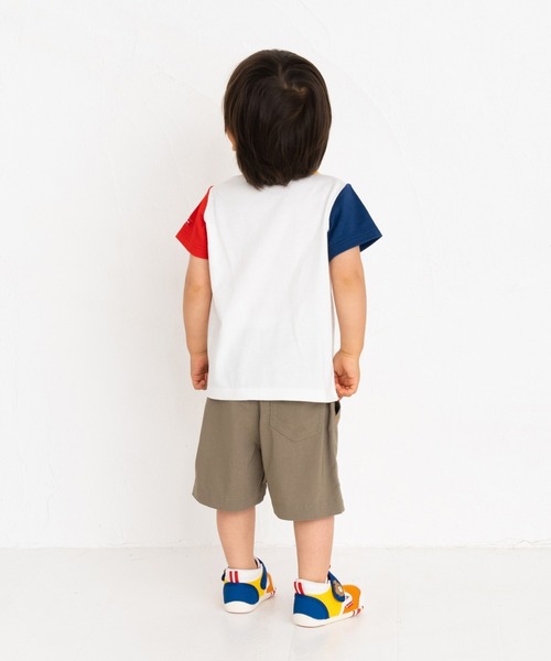 HOT BISCUITS（ホットビスケッツ）の「【WEB限定カラーあり】ポケット付き半袖Ｔシャツ（Tシャツ/カットソー・キッズ・ホワイト/ロイヤルブルー/グレー/オレンジ/ピンク・100cm/110cm/90cm/120cm/80ｃｍ）」の8枚目の写真