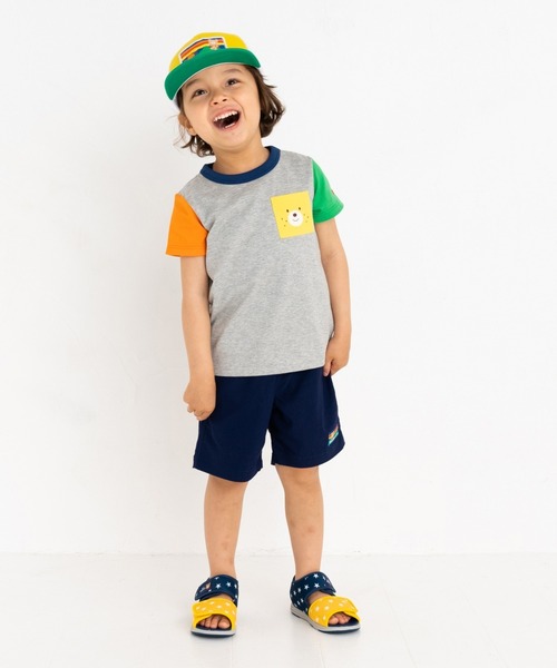 HOT BISCUITS（ホットビスケッツ）の「【WEB限定カラーあり】ポケット付き半袖Ｔシャツ（Tシャツ/カットソー・キッズ・ホワイト/ロイヤルブルー/グレー/オレンジ/ピンク・100cm/110cm/90cm/120cm/80ｃｍ）」の12枚目の写真