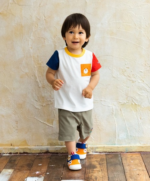 HOT BISCUITS（ホットビスケッツ）の「【WEB限定カラーあり】ポケット付き半袖Ｔシャツ（Tシャツ/カットソー・キッズ・ホワイト/ロイヤルブルー/グレー/オレンジ/ピンク・100cm/110cm/90cm/120cm/80ｃｍ）」の16枚目の写真
