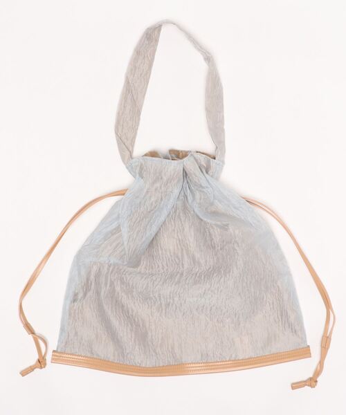 Te chichi(テチチ)の「シアービッグバッグ(トートバッグ・レディース・サックスブルー/イエロー/オレンジ・フリ-)」の2枚目の写真