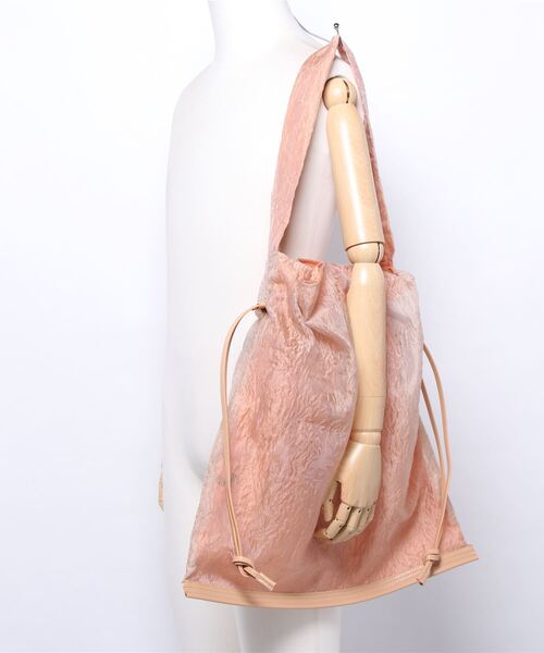 Te chichi(テチチ)の「シアービッグバッグ(トートバッグ・レディース・サックスブルー/イエロー/オレンジ・フリ-)」の9枚目の写真