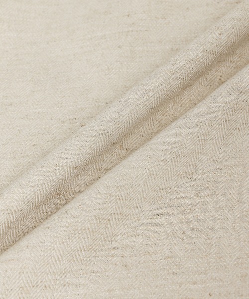 ADAM ET ROPE'(アダムエロペ)の「【アウトレット店舗・WEB限定】リネンヘリンボーンカフタンワンピース(ワンピース・レディース・キナリ/ベージュ系その他・FREE)」の10枚目の写真