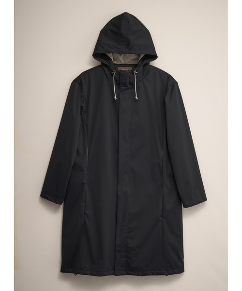 And A（アンドエー）の「TROVE トローブ / VUORI COAT ヴオリ フードコート / 65COA03（その他アウター・メンズ・グレー/ブラック・2/1/3）」の3枚目の写真