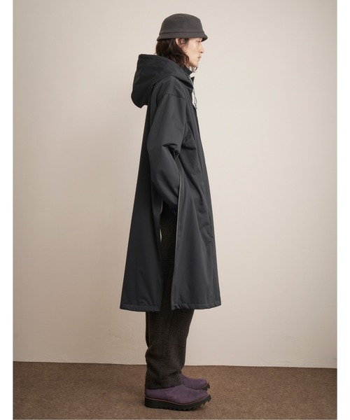 And A（アンドエー）の「TROVE トローブ / VUORI COAT ヴオリ フードコート / 65COA03（その他アウター・メンズ・グレー/ブラック・2/1/3）」の5枚目の写真