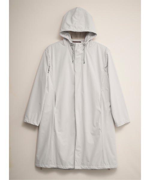 And A（アンドエー）の「TROVE トローブ / VUORI COAT ヴオリ フードコート / 65COA03（その他アウター・メンズ・グレー/ブラック・2/1/3）」の9枚目の写真