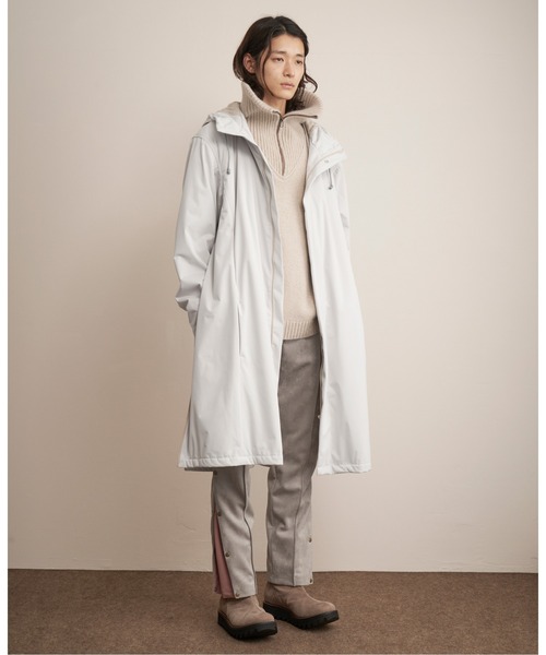 And A（アンドエー）の「TROVE トローブ / VUORI COAT ヴオリ フードコート / 65COA03（その他アウター・メンズ・グレー/ブラック・2/1/3）」の10枚目の写真