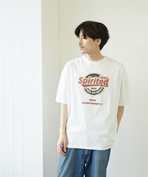 【VIBGYOR BY AS】ネオンサイン両面プリントTEE(RE)