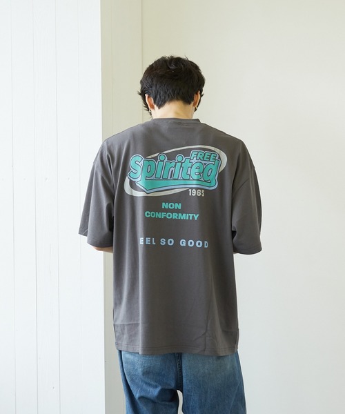 VIBGYOR(ヴィブジョー)の「【VIBGYOR BY AS】ネオンサイン両面プリントTEE(RE)(Tシャツ/カットソー・メンズ・ホワイト/グリーン/ブラック系その他・MEDIUM/LARGE)」の15枚目の写真