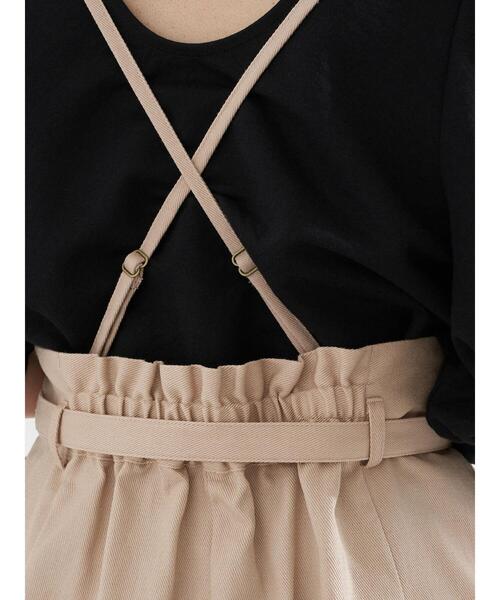 earth music&ecology(アースミュージックアンドエコロジー)の「2WAYサス付きナロースカート *(スカート・レディース・ミント/ピンクベージュ/ホワイト系その他2・S/M)」の12枚目の写真