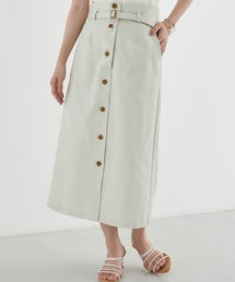 earth music&ecology | 2WAYサス付きナロースカート ＊(スカート)