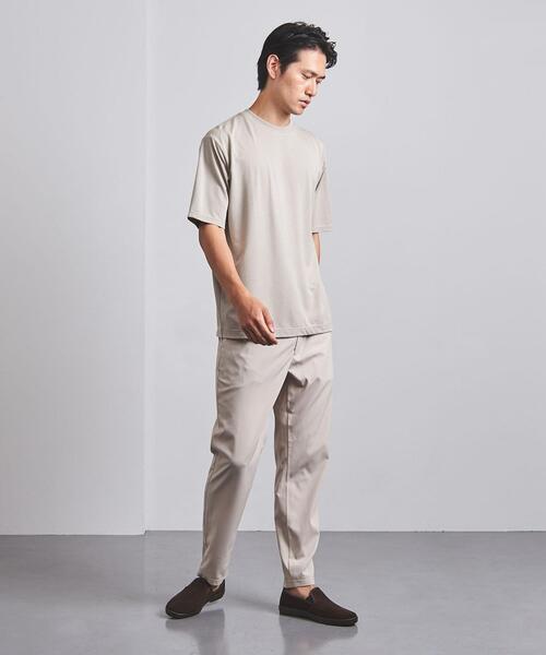 UNITED ARROWS（ユナイテッドアローズ）の「＜UNITED ARROWS ＞ モダール Tシャツ（Tシャツ/カットソー・メンズ・ホワイト/ライトブルー/ベージュ/ダークグレー・SMALL/MEDIUM/LARGE/X-LARGE）」の16枚目の写真
