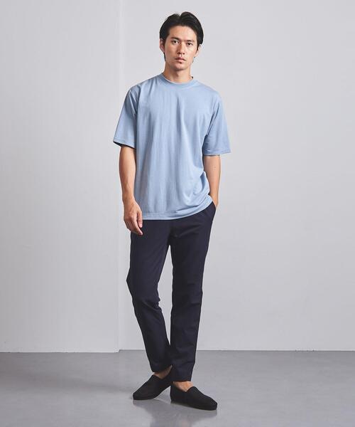UNITED ARROWS（ユナイテッドアローズ）の「＜UNITED ARROWS ＞ モダール Tシャツ（Tシャツ/カットソー・メンズ・ホワイト/ライトブルー/ベージュ/ダークグレー・SMALL/MEDIUM/LARGE/X-LARGE）」の20枚目の写真