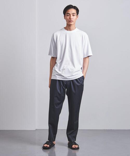 UNITED ARROWS（ユナイテッドアローズ）の「＜UNITED ARROWS ＞ モダール Tシャツ（Tシャツ/カットソー・メンズ・ダークグレー/ベージュ/ライトブルー/ホワイト・MEDIUM/X-LARGE/LARGE/SMALL）」の17枚目の写真
