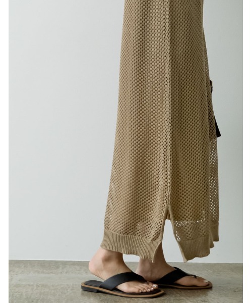 Re:EDIT（リエディ）の「3WAYリサイクルフィッシュネットニットワンピース（ワンピース・レディース・ブラック/ベージュ/モカ・MEDIUM/LARGE/SHORT/TALL）」の18枚目の写真