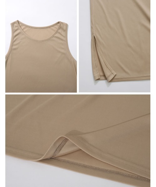 Re:EDIT（リエディ）の「3WAYリサイクルフィッシュネットニットワンピース（ワンピース・レディース・ブラック/ベージュ/モカ・MEDIUM/LARGE/SHORT/TALL）」の9枚目の写真