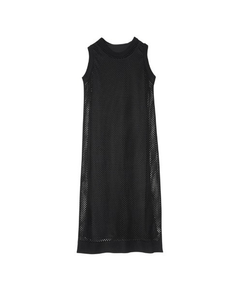 Re:EDIT（リエディ）の「3WAYリサイクルフィッシュネットニットワンピース（ワンピース・レディース・ブラック/ベージュ/モカ・MEDIUM/LARGE/SHORT/TALL）」の8枚目の写真