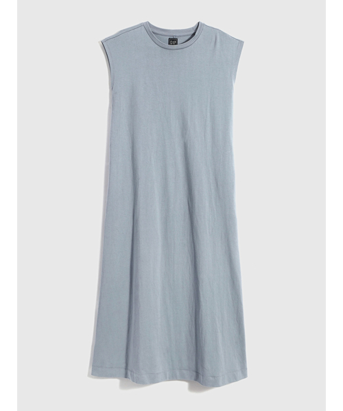 GAP（ギャップ）の「シンプル コットン クルーネック スリーブレス ワンピース（ワンピース・レディース・その他/グレー/ブラック・L/XXS/S/XS/XL/M）」の5枚目の写真