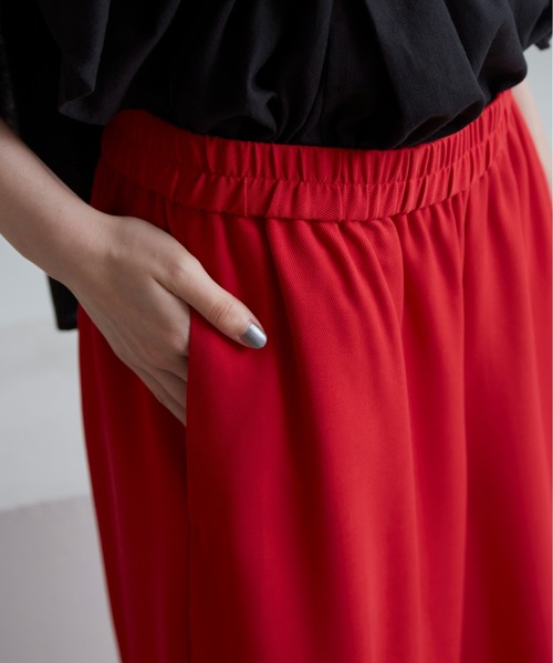 manana suerte（マニャーナスエルテ）の「カルゼワイドパンツ（その他パンツ・レディース・ブラック/レッド/ブルー・FREE）」の12枚目の写真