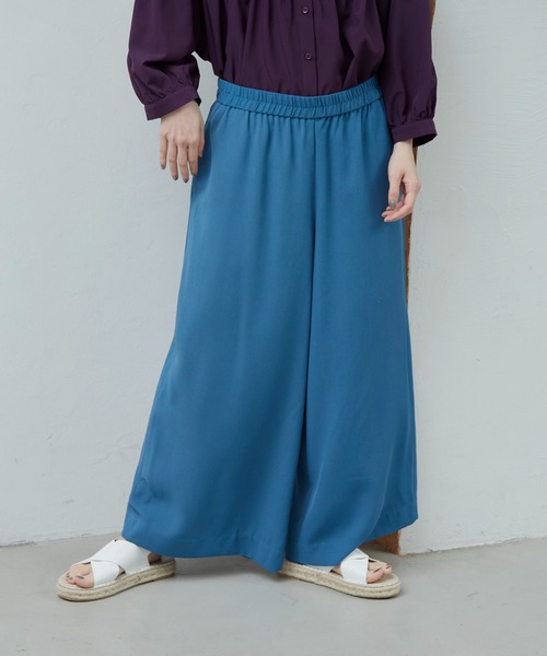 manana suerte（マニャーナスエルテ）の「カルゼワイドパンツ（その他パンツ・レディース・ブラック/レッド/ブルー・FREE）」の13枚目の写真