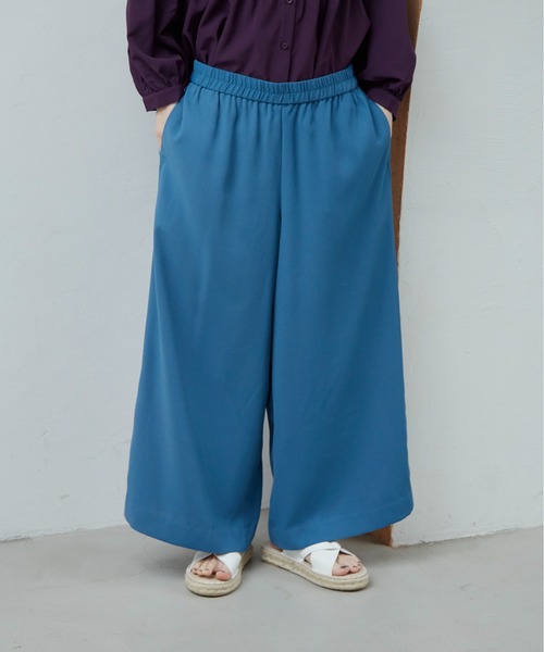 manana suerte（マニャーナスエルテ）の「カルゼワイドパンツ（その他パンツ・レディース・ブラック/レッド/ブルー・FREE）」の14枚目の写真