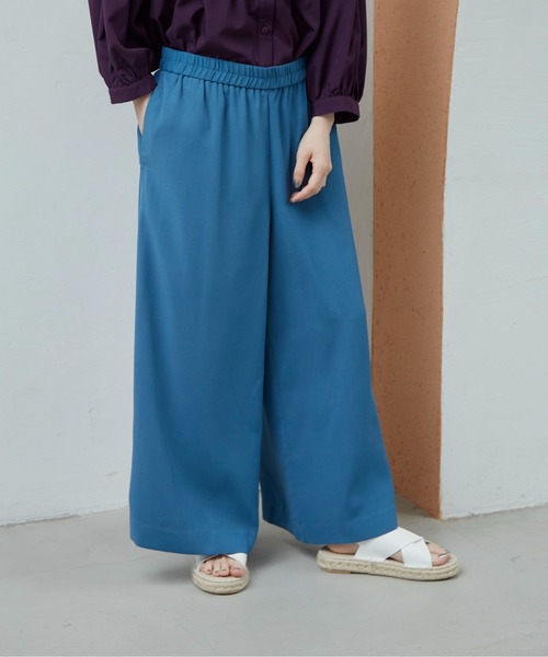 manana suerte（マニャーナスエルテ）の「カルゼワイドパンツ（その他パンツ・レディース・ブラック/レッド/ブルー・FREE）」の15枚目の写真