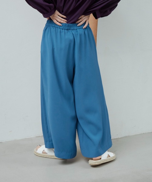 manana suerte（マニャーナスエルテ）の「カルゼワイドパンツ（その他パンツ・レディース・ブラック/レッド/ブルー・FREE）」の20枚目の写真