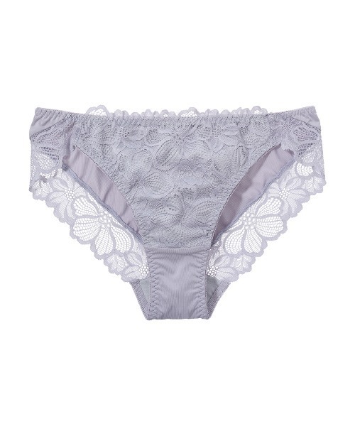 大柄のフラワーレースが贅沢なショーツ。】もりこれ脇高レーシィ