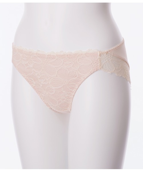 PEACH JOHN（ピーチジョン）の「【大柄のフラワーレースが贅沢なショーツ。】もりこれ脇高レーシィショーツ（ショーツ・レディース・ブラック/ピンク/ラベンダー/ネイビー/ホワイト/スモークピンク/レッド/ベージュ/ライトブルー/ライトピンク/ブルーグリーン/ピンクベージュ/グレイッシュブルー/ミント/ベビーピンク・SMALL/MEDIUM/LARGE）」の16枚目の写真