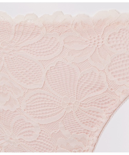 PEACH JOHN（ピーチジョン）の「【大柄のフラワーレースが贅沢なショーツ。】もりこれ脇高レーシィショーツ（ショーツ・レディース・ブラック/ピンク/ラベンダー/ネイビー/ホワイト/スモークピンク/レッド/ベージュ/ライトブルー/ライトピンク/ブルーグリーン/ピンクベージュ/グレイッシュブルー/ミント/ベビーピンク・SMALL/MEDIUM/LARGE）」の18枚目の写真
