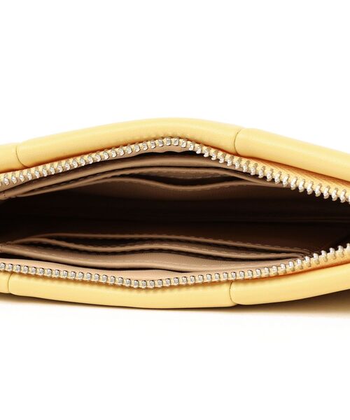 ADD CULUMN（アドカラム）の「ADD CULUMN:PUFF SHLD◇（ショルダーバッグ・レディース・ブラック/オフホワイト/イエロー・ONE SIZE）」の18枚目の写真