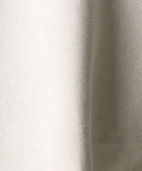 HIDEAWAYS NICOLE（ハイダウェイニコル）の「スウェード調カットオフカーディガン（カーディガン/ボレロ・メンズ・ライトベージュ/グレイッシュベージュ/ブラック/シルバーグレー・LARGE/X-LARGE/MEDIUM）」の14枚目の写真