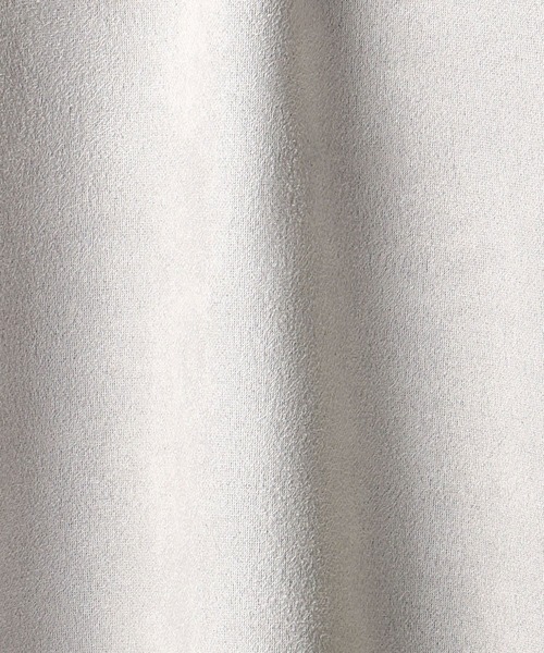 HIDEAWAYS NICOLE（ハイダウェイニコル）の「スウェード調カットオフカーディガン（カーディガン/ボレロ・メンズ・ライトベージュ/グレイッシュベージュ/ブラック/シルバーグレー・LARGE/X-LARGE/MEDIUM）」の15枚目の写真