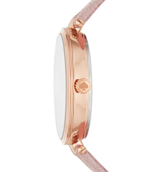 kate spade new york（ケイトスペード ニューヨーク）の「ケイト・スペード 腕時計 レディース アナログ ポリウレタン KSW9042（アナログ腕時計・レディース・ピンクゴールド・FREE）」の3枚目の写真