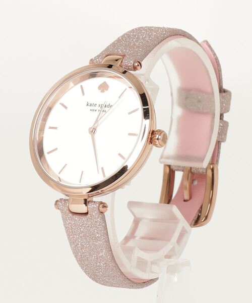 kate spade new york（ケイトスペード ニューヨーク）の「ケイト・スペード 腕時計 レディース アナログ ポリウレタン KSW9042（アナログ腕時計・レディース・ピンクゴールド・FREE）」の5枚目の写真