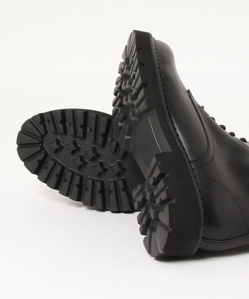 FABIO RUSCONI（ファビオルスコーニ）の「FABIO RUSCONI / F-5893 / タンクソール軽量レースアップブーツ（ブーツ・レディース・ブラック・38/39/37/36/40）」の3枚目の写真