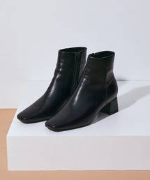 ADAM ET ROPE' | スクエアトゥミディ丈ブーツ(ブーツ)