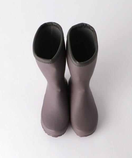 green label relaxing（グリーンレーベルリラクシング）の「GLR フレキシブルレインブーツ 17cm-23cm（レインシューズ・キッズ・ターコイズブルー/グレー・21cm/20cm/22cm/17cm/18cm/23cm/19cm）」の4枚目の写真