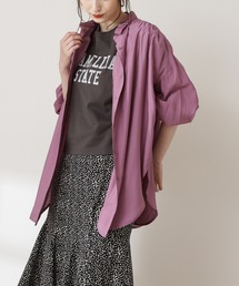 N.（N. Natural Beauty Basic） | ◆フロントタブチュニックシャツ(シャツ/ブラウス)