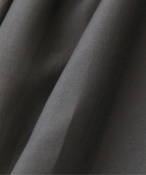 N.（N. Natural Beauty Basic）（エヌエヌナチュラルビューティーベーシック）の「◆フロントタブチュニックシャツ（シャツ/ブラウス・レディース・オフホワイト/グレー/パープル・MEDIUM）」の17枚目の写真