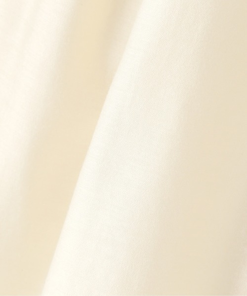 N.（N. Natural Beauty Basic）（エヌエヌナチュラルビューティーベーシック）の「◆フロントタブチュニックシャツ（シャツ/ブラウス・レディース・オフホワイト/グレー/パープル・MEDIUM）」の15枚目の写真