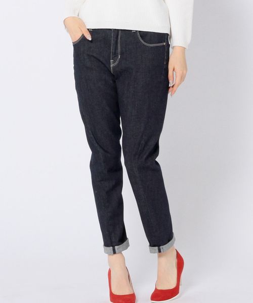 Another Edition（アナザーエディション）の「【展開店舗限定】テーパード5ポケットパンツ/ae TPD 5POC PT（デニムパンツ・レディース・ネイビー/コバルトブルー・MEDIUM/SMALL/LARGE）」の10枚目の写真