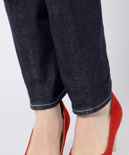 Another Edition（アナザーエディション）の「【展開店舗限定】テーパード5ポケットパンツ/ae TPD 5POC PT（デニムパンツ・レディース・ネイビー/コバルトブルー・MEDIUM/SMALL/LARGE）」の20枚目の写真