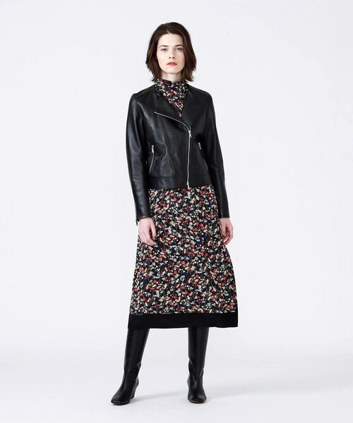 LOVELESS（ラブレス）の「ブラックレザーノーカラーライダース