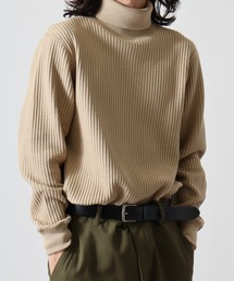 JEMORGAN（ジェーイーモーガン）の「JEMORGAN ビッグワッフルタートルネックTee（ニット/セーター・メンズ）」