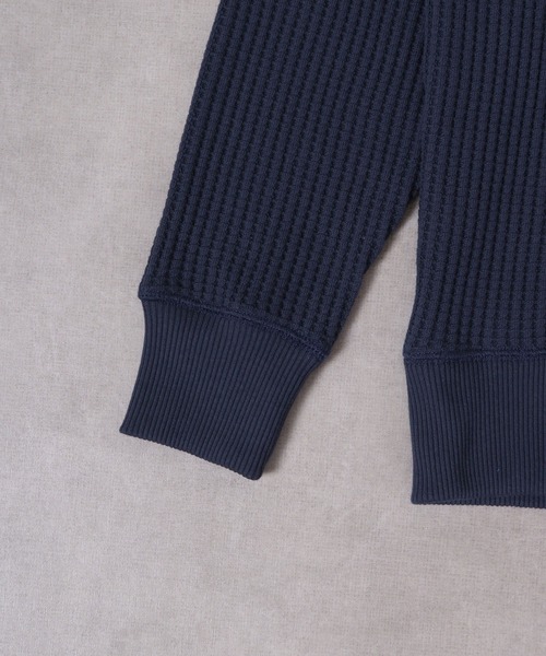 JEMORGAN(ジェーイーモーガン)の「JEMORGAN ビッグワッフルタートルネックTee(ニット/セーター・レディース・杢グレー/ベージュ/ブラック/オフホワイト/ネイビー/チャコール/カーキ/モカ/オートミール・L/M/XL/S)」の19枚目の写真