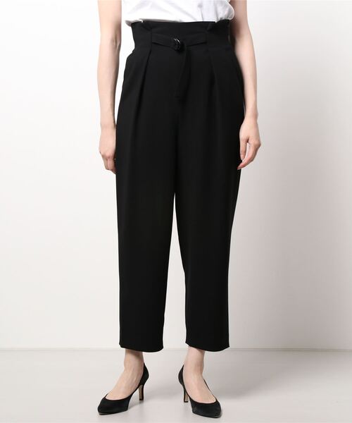 おすすめ特集の通販 セール フロントベルトタックパンツ その他パンツ Lanvin En Bleu ランバンオンブルー のファッション 高品質注文 Sme Edu Pe