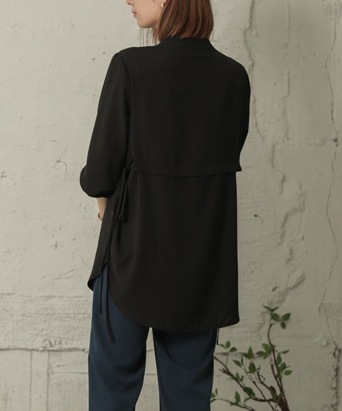 La-gemme(ラジェム)の「レイヤードブラウス(シャツ/ブラウス・レディース・ブラック/ブラウン/ベージュ/ホワイト/グリーン・フリー)」の13枚目の写真